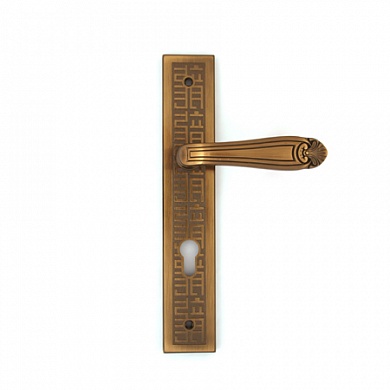 Картинка Ручки на планке Apecs HP-85.1618-ANB антик